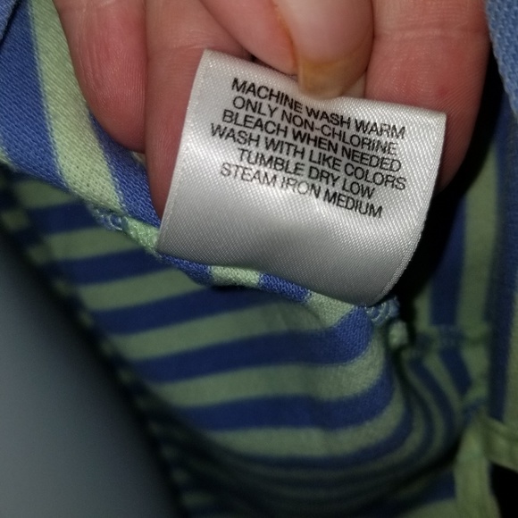 COPY - Cremieux Classics Men's XL Green/Blue Stri… - Picture 5 of 6